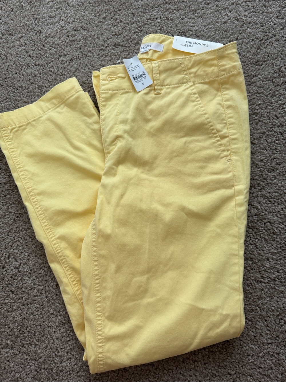 NWT Loft Monroe Slim Ankle pant